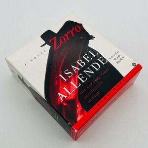 Zorro Isabel Allende Unabridged Audiobook 13 CD Set Read by Blair Brown Harper